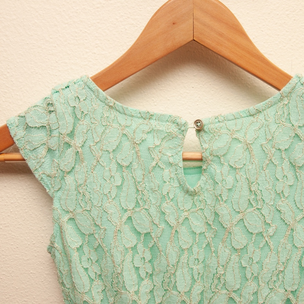 Girls Lace Dress size 7/8 - Picture 6 of 8